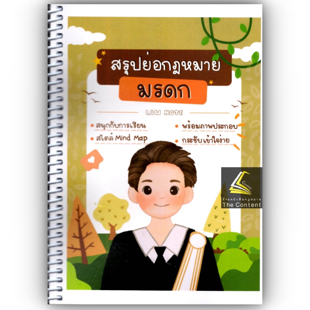 L03 สรุปย่อกฎหมาย มรดก / โดย : LAW NOTE, รลิตตาภา ศรเสณี / พิมพ์ : พฤศจิกายน 2566