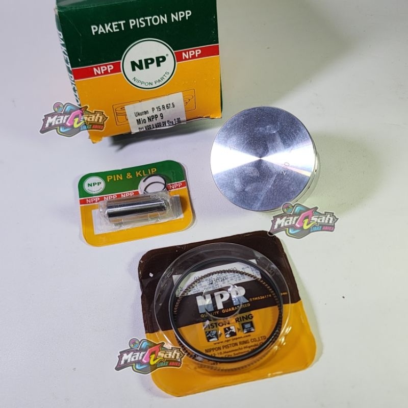 PISTON MIO 65.5 66 66.5 67 67.5 PIN 15 NPP 9 CUSTOME DOME