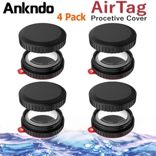 เคสกันน้ํา IPX8 4 ชิ้น สําหรับ Air/Tags เคสป้องกัน พร้อมสติก…