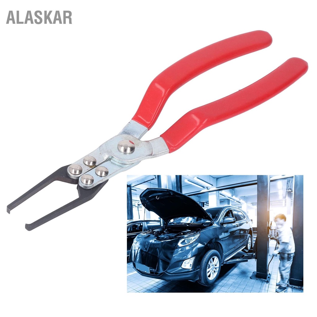ALASKAR รีเลย์ Puller Plier ฟิวส์ Remover เปิดสูงสุด 100 มม. ถอดชิ้นส่วนอย่างรวดเร็ว Universal Auto 