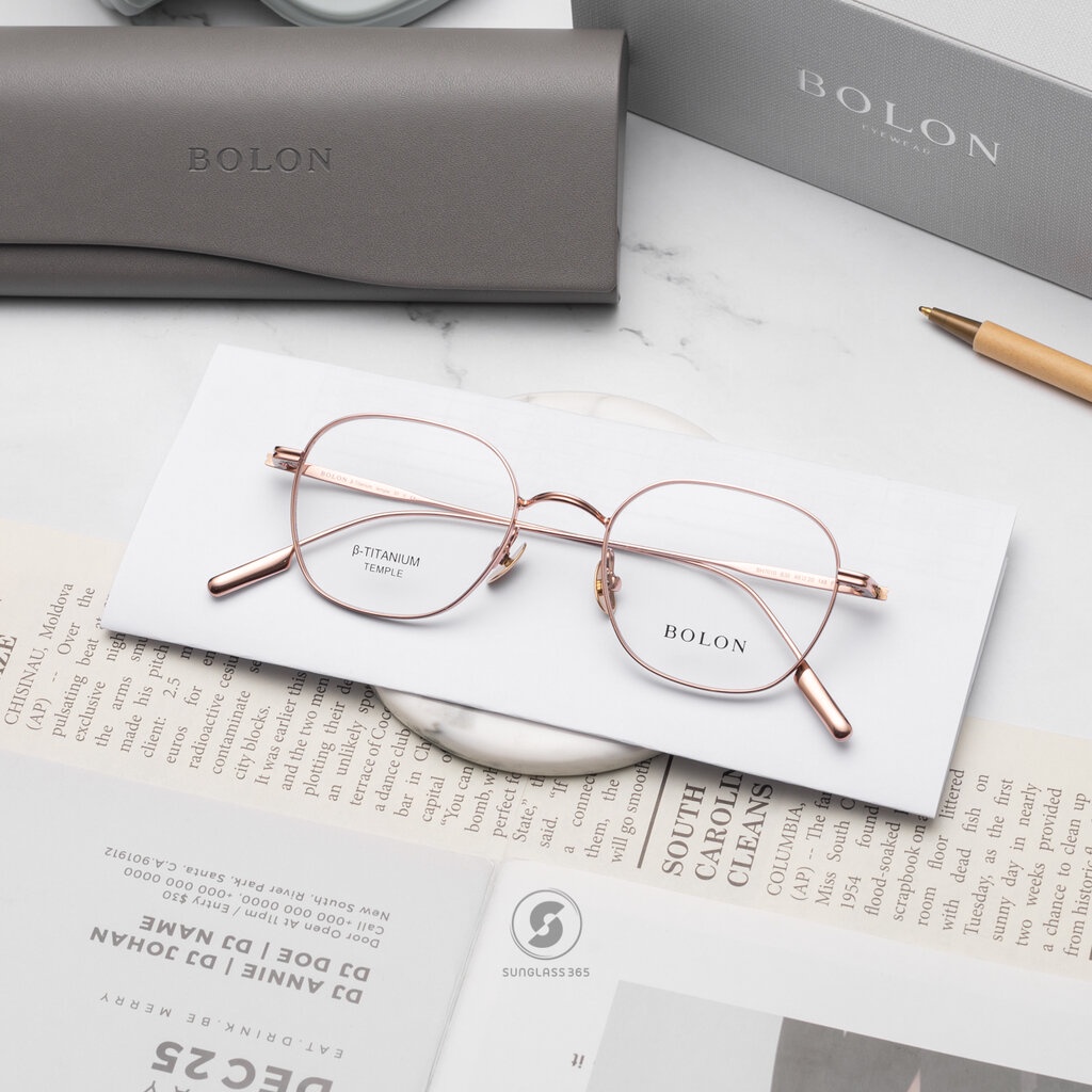 แว่นสายตา BOLON รุ่น BH7010 B30 Rose Gold