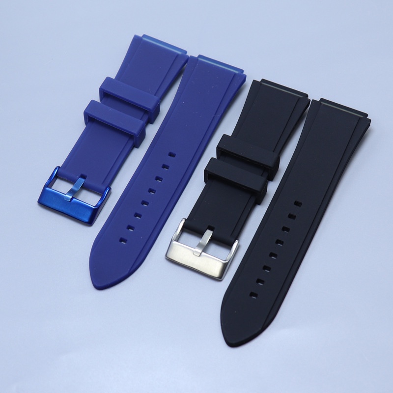 ยางซิลิโคน Watchband Fit สําหรับ Guess W0247G3 W0040G3 W0040G7 สายนาฬิกา