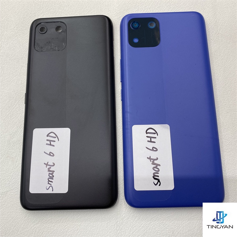 ใหม่ 100% ฝาครอบแบตเตอรี่ด้านหลัง สําหรับ Infinix Smart 6 HD X6512