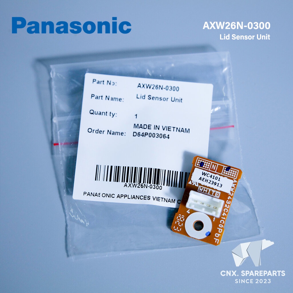 AXW26N-0300 เซ็นเซอร์ฝาถังเครื่องซักผ้า Panasonic (Lid Sensor) อะไหล่เครื่องซักผ้า ของแท้ศูนย์