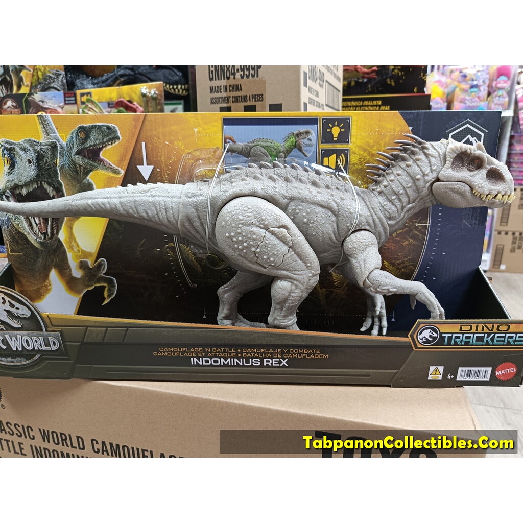 [2023.10] Mattel Jurassic World Camouflage’n Battle Indominus Rex (21-inch)