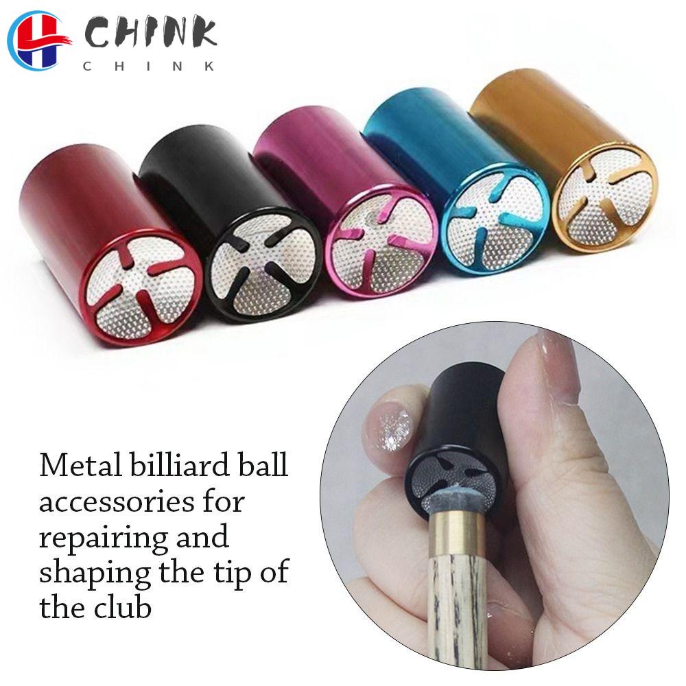 Chink 2 In 1 ที่ปรับปลายไม้คิว อะลูมิเนียม อเนกประสงค์ สําหรับซ่อมแซมไม้คิว สนุ๊กเกอร์