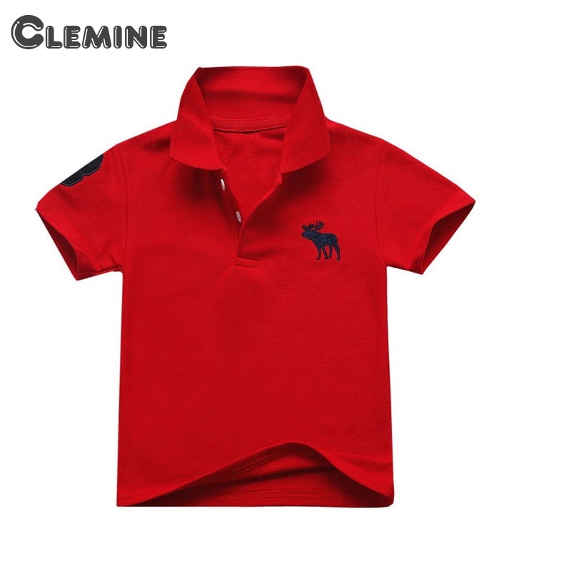 Clemine เสื้อยืดเสื้อท็อปแฟชั่นฤดูร้อนสําหรับเด็ก