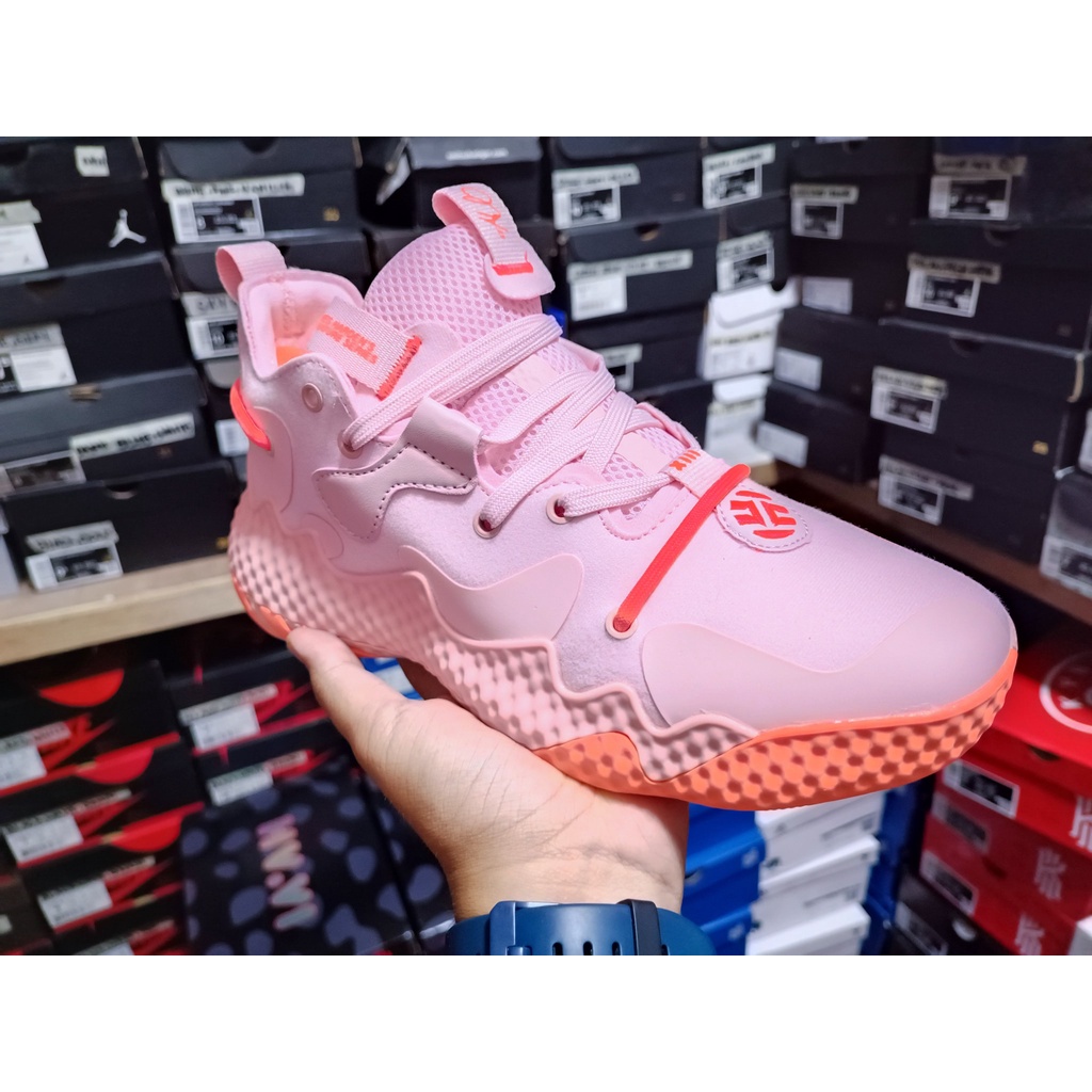 Adidas Harden Vol 6 Mens Pink/Orange/White