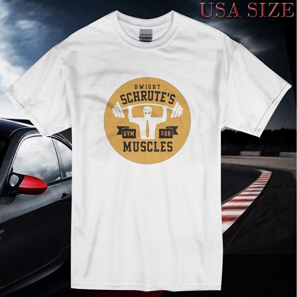 Dwight SchruteS Gym Logo Men T Shirt