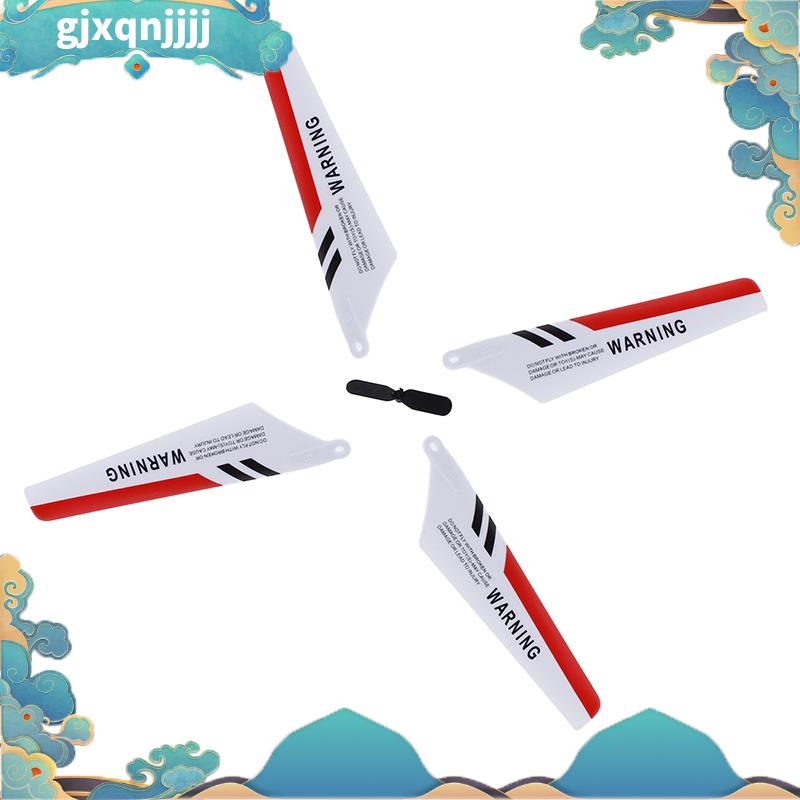 Syma อะไหล่ใบพัดเฮลิคอปเตอร์ 4 ชิ้น Syma S107 S107G Gyro สีแดง