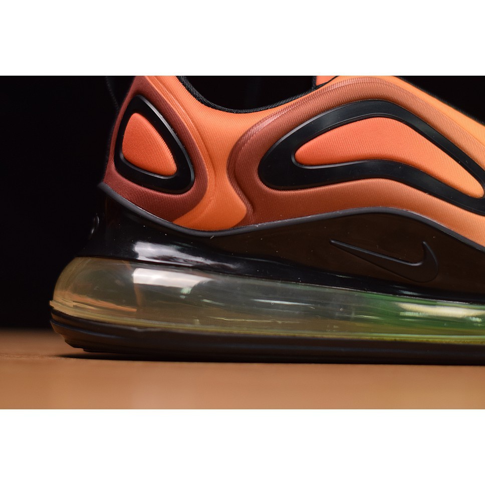 รองเท้าวิ่ง Nike Air Max 720 สีส้มของแท้ดั้งเดิม แนวโน้ม