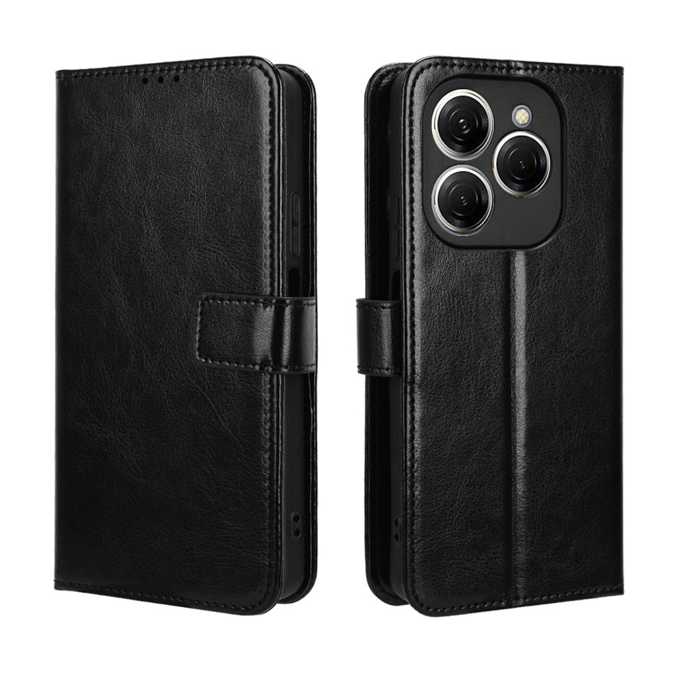 เคสโทรศัพท์มือถือหนัง PU ฝาพับแม่เหล็ก พร้อมช่องใส่บัตร สําหรับ Tecno Spark 20 Pro 4G KJ6 Tecno Spar