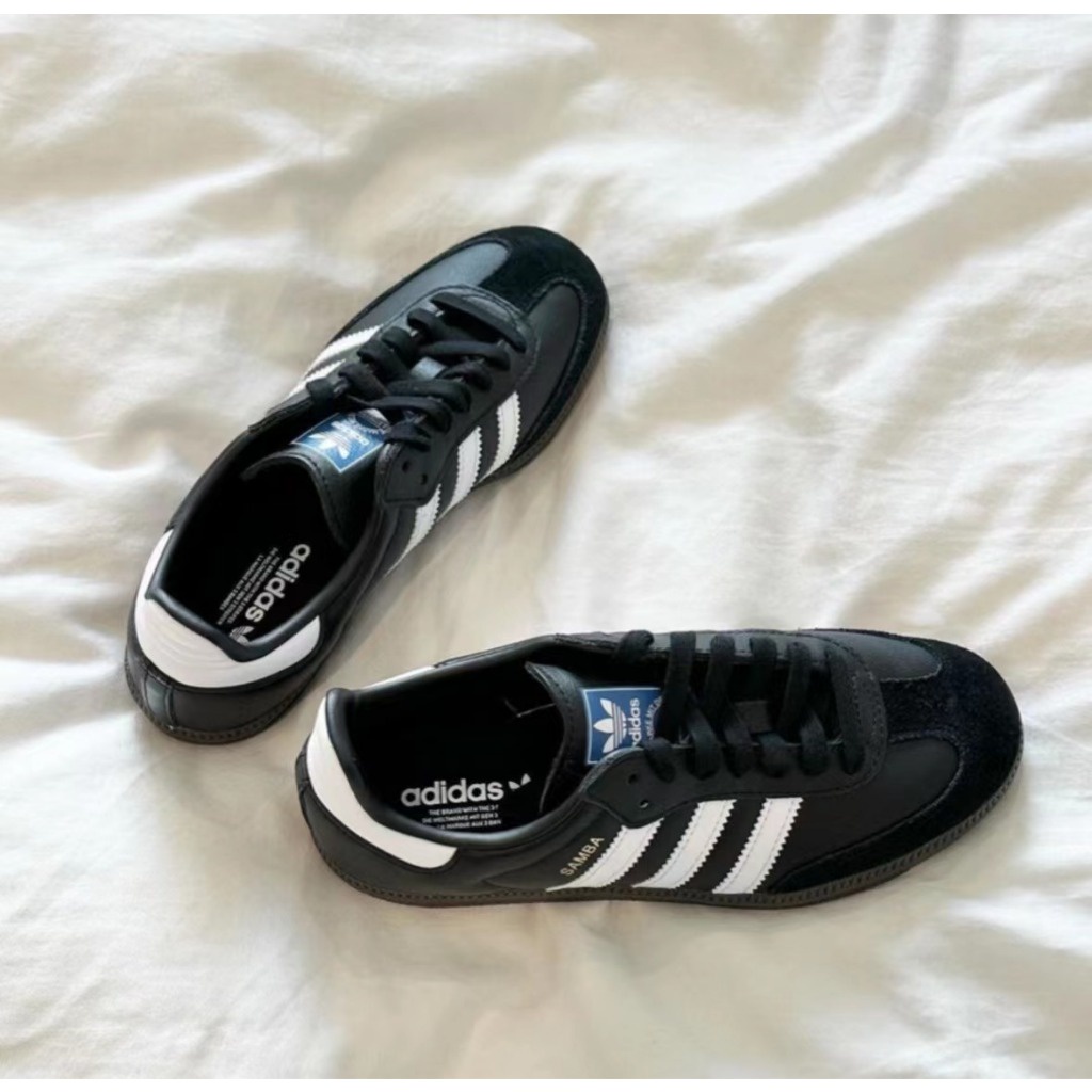 Adidas Originals Samba Og รองเท้าผ้าใบ B75806 B75807 sneakers แฟชั่น