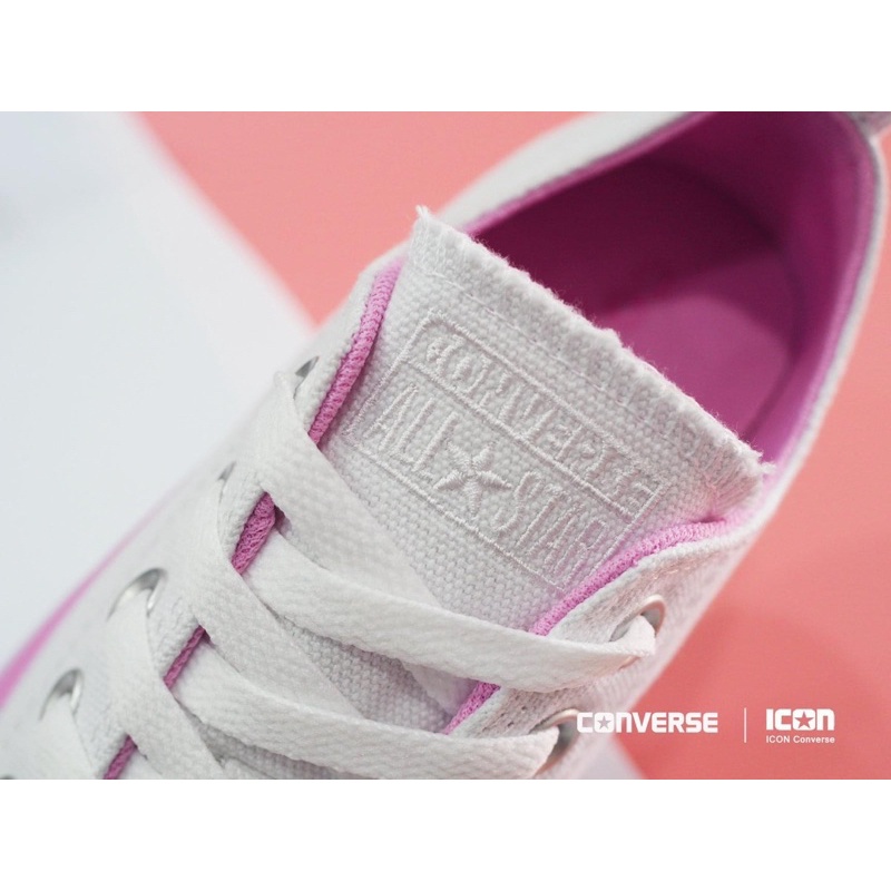 Converse All Star Colorblocked OX -Double Pink l แท้พร้อมถุง Shop  รองเท้า Hot sales