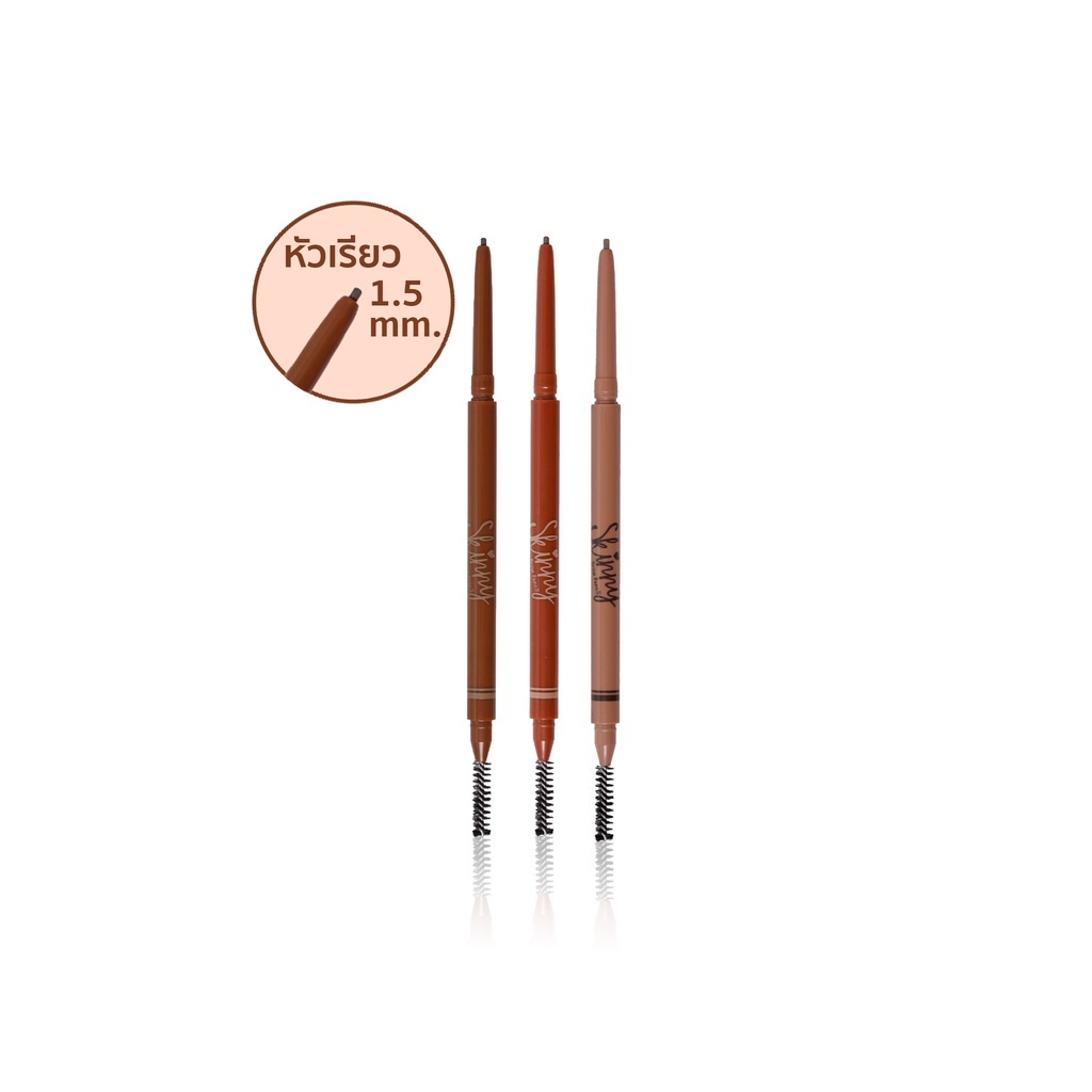 ของแท้·ส่งด่วน·ถูก Mei Linda Skinny Brow Pencil #MC3087 : meilinda เมลินดา ดินสอเขียนคิ้ว สกินนี่ x 1 ชิ้น dayse