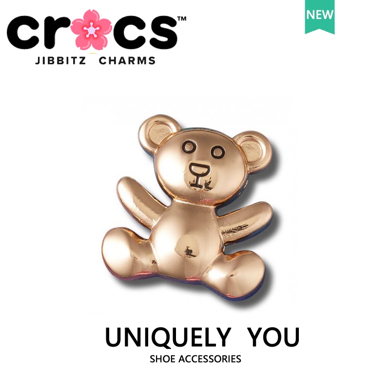 JIBBITZ Crocs charms ตัวติดรองเท้า เป็ด3Dเพชร ตัวติดรองเท้า Crocs