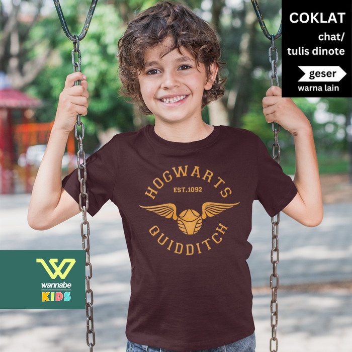 MAGIC H4RRYP0TTER23 เสื้อยืดเด็ก Premium เสื้อผ้าเด็ก 2-12 ปี