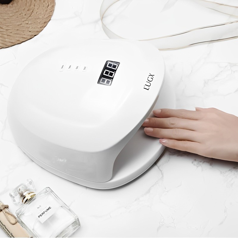 60w L'UGX เครื่องอบไร้สาย LG200s ไฟ36ดวง ปรับได้ 4 ระดับ เครื่องอบเล็บ UV LED