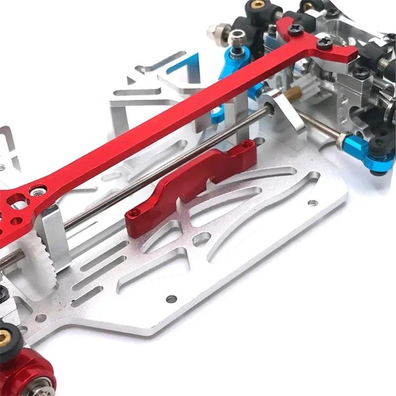 โลหะชั้นที่สอง,ที่วางแบตเตอรี่,ขายึดแบตเตอรี่,การเชื่อมโยงพวงมาลัย,แขนเกียร์ 28T สําหรับ WLtoys MINI