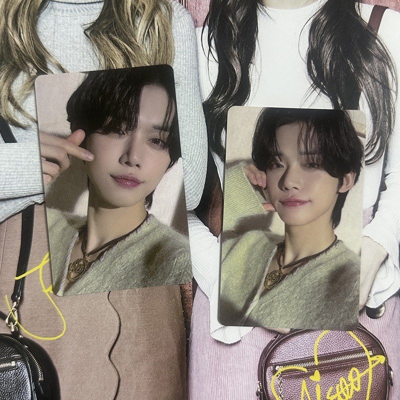 Yeonjun photocard official TXT,การ์ดอัลบั้มญี่ปุ่น