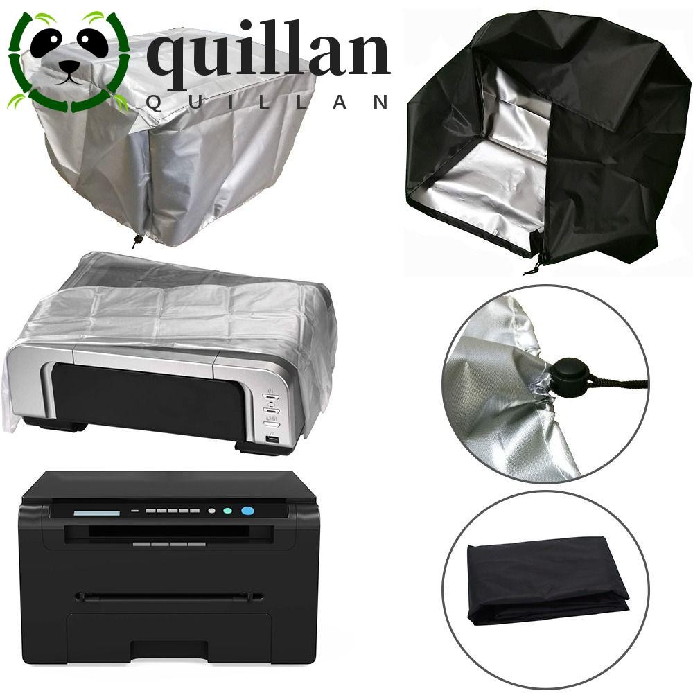 Quillan ผ้าคลุมกันฝุ่นเครื่องพิมพ์สํานักงาน,กระเป๋ากันน้ําเครื่องพิมพ์ผ้าป้องกัน,ทนทาน 6 ขนาดกันฝุ่นป้องกันรังสียูวี 3D เครื่องพิมพ์ปกกระเป๋าจัดระเบียบ