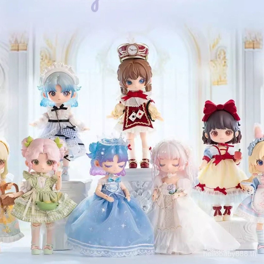 ของแท้ Leloro Fairy Tale Cabin Series Mystery Box รุ่นที่สอง 12 คะแนน bjd Joint ตุ๊กตาเคลื่อนย้ายได้รูปของขวัญ