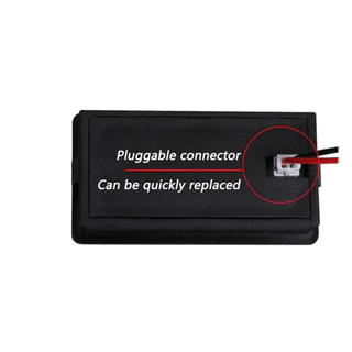Pcbfun 6133A เครื่องวัดความจุแบตเตอรี่แบบดิจิตอล DC 8-80V พร้อมจอ LCD