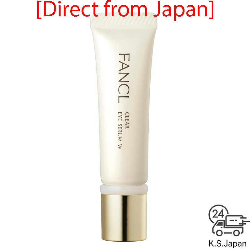 FANCL Clear Eye Serum W 1 Bottle, Beauty Serum, Eye Care Serum, Skincare, Additive-Free[Direct from 