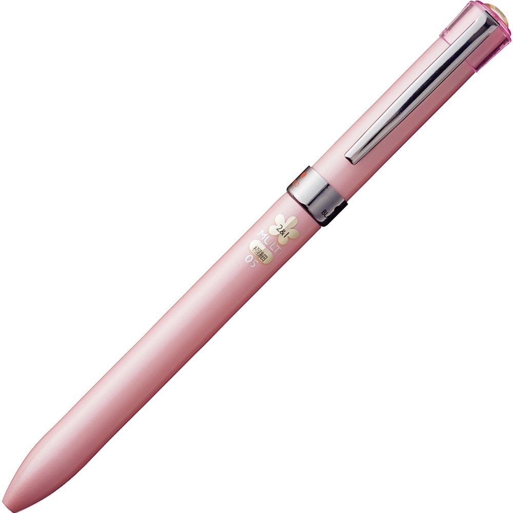 Mitsubishi Pencil Multi-Function Pen Jetstream F Series 2&1 0.5 Sugar Pink Easy to Write MSXE370105.