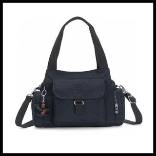 Kipling กระเป๋าสะพายไหล่ ผ้าไนล่อน กันน้ํา มีหลายช่อง สไตล์ใหม่ แฟชั่นสําหรับผู้หญิง FELIX 14189