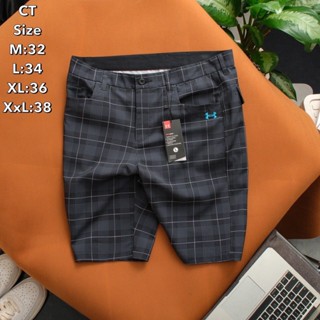 ⛳ 【SALE 60%】กางเกงกีฬา👖ขาสั้น ลายใหม่ 9 สี(32-38) กางเกงตีกอล์ฟทรงสวยใส่สบาย Pant Men แห้งเร็วไม่อับชื้น GF301 🏒