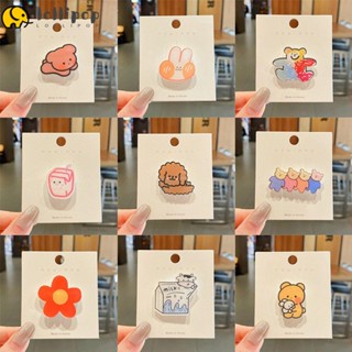 Lollipo1 เข็มกลัด ลายการ์ตูนน่ารัก อุปกรณ์เสริม สําหรับติดกระเป๋านักเรียน