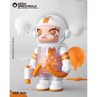 【original】POP MART ‼️🚚 💥Secret 02💥 “Melting” Mega Molly Space Molly 100% Ver.2