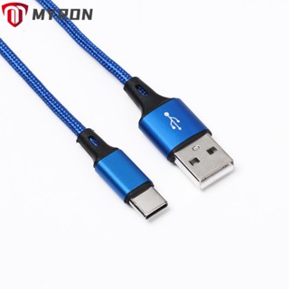 Myron สายชาร์จซิงค์ข้อมูล USB Type C