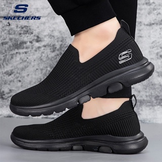 Skechers_ รองเท้าบาสเก็ตบอลลําลอง ผ้าตาข่าย ยืดหยุ่นสูง ระบายอากาศ เหมาะกับการวิ่งกลางแจ้ง สําหรับผู้ชาย และผู้หญิง ไซซ์ 35-45