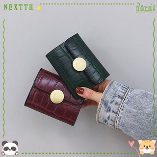 Nextth กระเป๋าคลัทช์ ใบสั้น ใส่บัตรได้หลายใบ สําหรับผู้หญิง