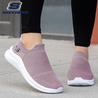 Skechers_ รองเท้ากีฬา รองเท้าวิ่ง สลิปออน แฟชั่นฤดูร้อน สําหรับผู้ชาย และผู้หญิง (ไซซ์ 36-45)