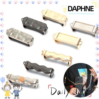 Daphne คลิปหนีบโทรศัพท์มือถือ โลหะ แบบพกพา ปรับได้ หลายสไตล์ DIY