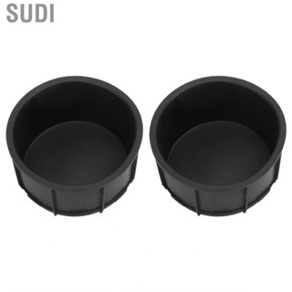 Sudi Cup Holder Insert Liner Washable Console Rubber Inserts Shockproof Perfect Fit  for Car