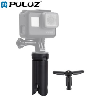 Puluz ขาตั้งกล้องพลาสติก แบบพกพา สําหรับ DJI Osmo Action GoPro HERO7 6 5 5 4 Session4 3+ 3 2 1