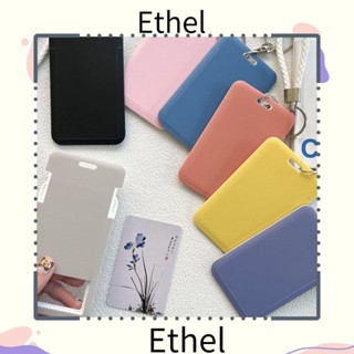 Ethel1 ที่ใส่นามบัตร บัตรประจําตัว ธนาคาร สําหรับผู้ชายและผู้หญิง