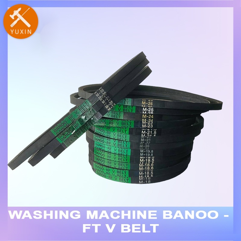 เครื่องซักผ้า BANOO - FT V Belt M-18 M-18.5 M-18.6 M-19.5 M-19.8 M-20 M-20.5 M-21 M-21.5 M-22 M-23