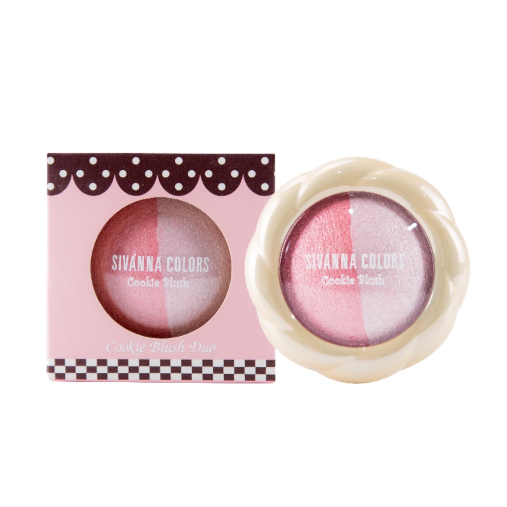 Sivanna Colors Cookie Blush Duo 5g DU278 สิวันนา คุกกี้ บลัชออน