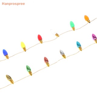 Hanprospree&gt; หลอดไฟปลอม 1/12 1 เมตร สําหรับตกแต่งบ้านตุ๊กตา