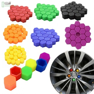 [ISHOWMAL-TH]Decorate Your Vehicle with 20 Easy to Install Silicone 19mm Nut Covers-New In 9-