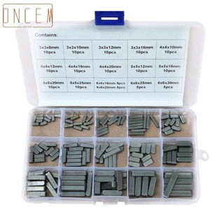 【ONCEMOREAGAIN】140 round head feather key parallel transmission shaft key positioning pin kit