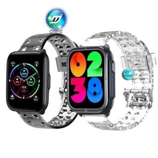 สาย Mibro C2 C3 สาย สายใส สายยาง tpu แบบนิ่ม Mibro C2 C3 สายรัด สายรัดข้อมือกีฬา สายรัด Mibro watch C2 C3 สาย สายรัด