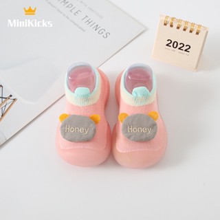 MiniKicks รองเท้าเด็กหัดเดิน ผ้าใบ สไตล์โมเดิร์น นุ่มสบาย ไม่ลื่นไถล รับประกันคุณภาพสูง 2023 NEW RXB2390IHE 36Z230909