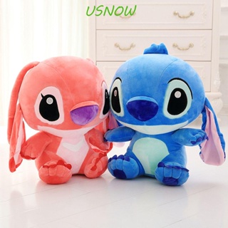 Usnow ของเล่นตุ๊กตาการ์ตูน Lilo &amp; Stitch เสริมการศึกษาเด็ก สําหรับตกแต่งบ้าน ของขวัญคริสต์มาส