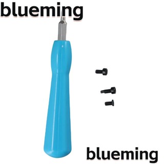 Blueming2 กําจัดสิ่งสกปรก|ชุดไขควง ออดประตู เหล็ก ABS T15 T6 แบบเปลี่ยน สีฟ้า สําหรับช่างไฟฟ้า บ้าน